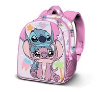 Disney Lilo und Stitch Couple-Elite 3D Rucksack, Rosa, 25 x 30 cm, Kapazität 7 L