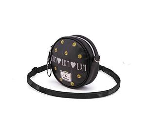 KARACTERMANIA Mädchen Runde Schultertasche, Grau