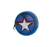 Marvel Comics Portemonnaie Captain America Courage-Cookie Blau 8,7 x 8,7 cm