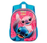 Disney Lilo und Stitch Match-Kleiner 3D Rucksack, Rosa, 26 x 31 cm, Kapazität 8,5 L