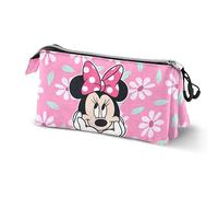 Disney Federmäppchen Minnie Maus Blooming – Dreifach – Rosa 23 x 11 cm