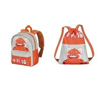 KARACTERMANIA Rot Joy Vorschulrucksack + Turnbeutel
