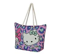 Karactermania Sanrio Hello Kitty Safari-Soleil Strandtasche, Rosa, 52 x 37 cm