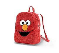 KARACTERMANIA Sesame Street Plush Rucksack aus Plüsch, Unisex, für Kinder, 1 Stück, Rot Elmo, Talla única, Rucksack aus Plüsch