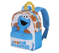 Karactermania Sesamstraße Krümelmonster Cookie-Joy Kindergartenrucksack, Weiß, 22 x 27 cm, Kapazität 5 L
