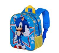 KARACTERMANIA Sonic The Hedgehog Elite 3D Rucksack Elite 3D Star Unisex für Erwachsene, 1 Stück