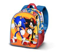 Karactermania Sonic The Hedgehog Shadow-Elite 3D Rucksack, Mehrfarbig, 25 x 30 cm, Kapazität 7 L