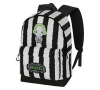 Karactermania Rucksack Beetlejuice Stripes Fan HS 2.2 – 31 x 44 cm, 24 L, Weiß