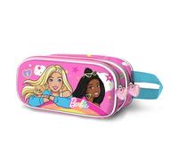 KARACTERMANIA Unisex Kinder 07490 3D Doppelfedermäppchen Rainbow, Rosa, Einheitsgröße