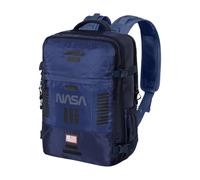 KARACTERMANIA Unisex Mercury Rucksack NASA Handgepäck Flugzeug, Dunkelblau NASA, Overhead 47x23x33cm
