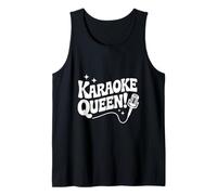 Karaoke Queen Mic Lustiger Musikliebhaber Tank Top