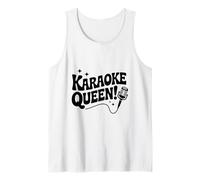 Karaoke Queen Mic Lustiger Musikliebhaber Tank Top