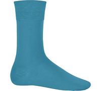 Karbian Baumwolle City Herren Socken (43-46EUR) (Tropen Blau)