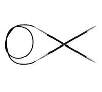 Karbonz-Rundstricknadel, Stärke 2,0mm; (Länge 80cm) - Neuheit!!! Hi-Tech aus Karbonfasern!!!