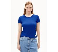 ARMEDANGELS KARDAA - Frauen Slim Fit T-Shirt - blau XS lapis blue
