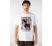 Karen Dió - 3AM White - T-Shirt - Weiß - S - 100% Baumwolle Weiß S