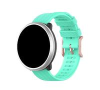 KAREN66 Silikon Armband 20mm Uhrenarmband Kompatibel mit Polar Ignite/Ignite 2/Ignite 3/Unite/Pacer/Pacer Pro Wechselarmbänder (Mint Green, One Size)
