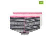 KARI TRAA 2er-Set: Pantys in Schwarz - Größe XL | Damen Unterteile