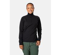 KARI TRAA Fleecepullover "Evelyn" in Schwarz - Größe L | Damenpullover