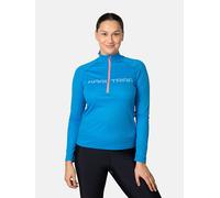 KARI TRAA Funktionslongsleeve "Ella" in Blau - Größe S | Damen Outdoor Tops Shirts