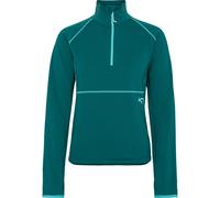Kari Traa Mika Fleece Damen Pullover tuerkis Größe M Trekking Elastisch