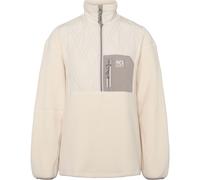 KARI TRAA Fleecepullover "Rothe" in Beige - Größe S | Damenpullover