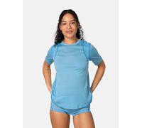KARI TRAA Trainingsshirt "Embla" in Hellblau - Größe L | Damen Outdoor Tops Shirts