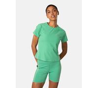 KARI TRAA Trainingsshirt "Linnea" in Grün - Größe S | Damen Outdoor Tops Shirts