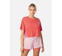 KARI TRAA Trainingsshirt "Mija" in Rot - Größe S | Damen Outdoor Tops Shirts