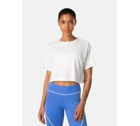 KARI TRAA Trainingsshirt "Mija" in Weiß - Größe L | Damen Outdoor Tops Shirts
