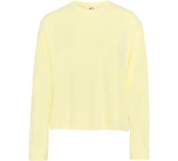 Kari Traa Una Damen Longsleeves gelb Größe L Yoga | Lifestyle Elastisch