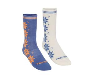 Kari Traa Vinst, Socken, 2er-Pack, Damen, blau 39-41