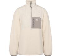 KARI TRAA Fleecepullover "Rothe" in Beige - Größe XS | Damenpullover