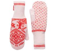 Kari Traa Damen Saga Knit Handschuhe (Größe S, rot)