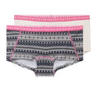 KARI TRAA 2er-Set: Pantys in Schwarz - Größe S | Damen Unterteile