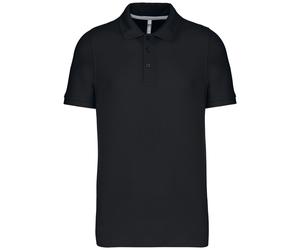 Kariban Cotton Classics-20.K241 Herren Piqué Polo Gr. L black