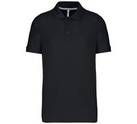 Kariban Cotton Classics-20.K241 Herren Piqué Polo Gr. M black