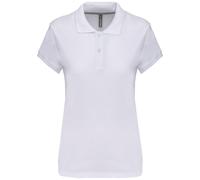 Kariban Cotton Classics-20.K242 Damen Piqué Polo Gr. XL white