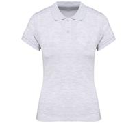 Kariban Cotton Classics-20.K242 Damen Piqué Polo Gr. XXL ash heather