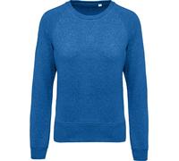 Kariban Damen Bio Raglan Sweater Sweatshirt K481 ocean blue heather XS