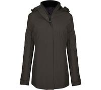 Kariban Damen Parka Winter-Jacke K6108 dark grey XXL