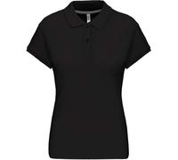 Kariban Damen Piqué Polo K242 black L