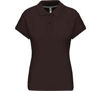 Kariban Damen Piqué Polo K242 chocolate XXL