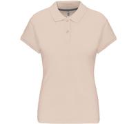 Kariban Damen Piqué Polo K242 light sand 3XL