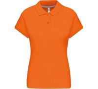 Kariban Cotton Classics-20.K242 Damen Piqué Polo Gr. S orange