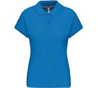 Kariban Cotton Classics-20.K242 Damen Piqué Polo Gr. S tropical blue