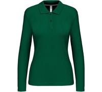 Kariban Damen Piqué Polo langarm K244 kelly green M