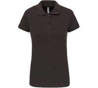 Kariban Damen Stretch Piqué Polo 'Brooke' K240 dark grey M