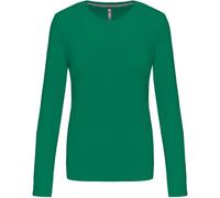 Kariban Damen T-Shirt langarm K383 kelly green L