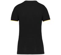 Kariban Damen Workwear T-Shirt Day-to-Day 20.3021 Gr. 3XL black/yellow